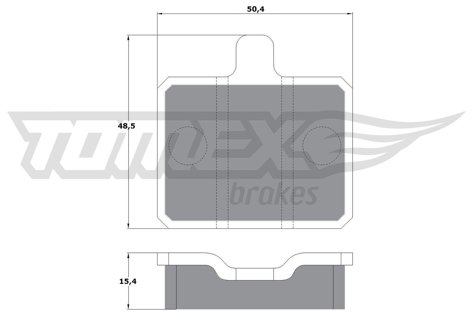 TOMEX Brakes TX 10-25 Sada...